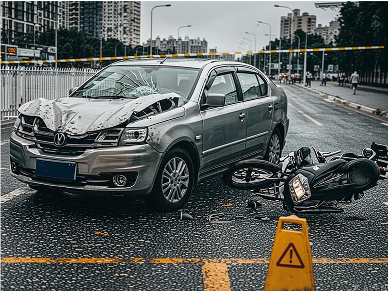 Two vehicles involved in a road rage incident on a highway with aggressive driving evident